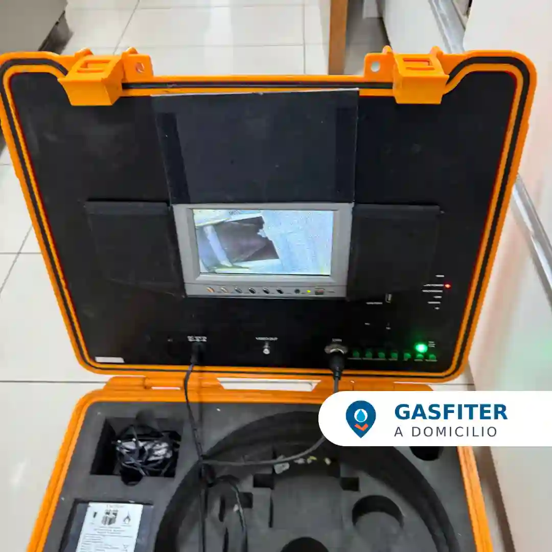 Video inspección de alcantarillado con cámara CCTV