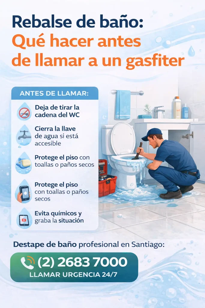 Fugas de agua ocultas en Santiago: cómo detectarlas sin romper nada